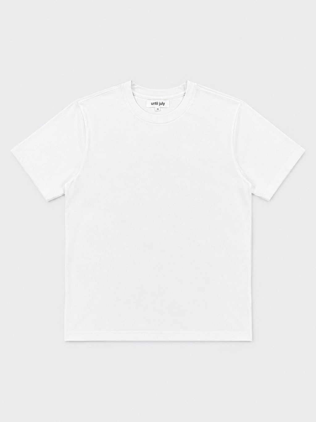 Off-White Solid Tee