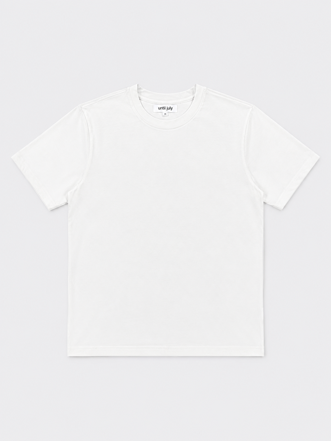 Off-White Solid Tee